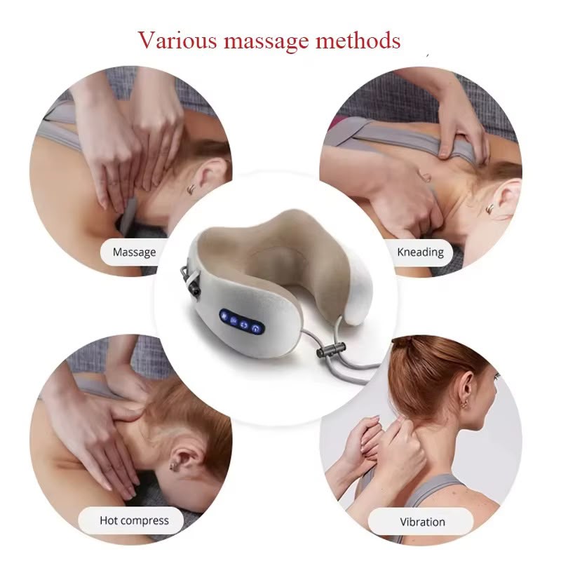 Heated Neck Massage Pillow