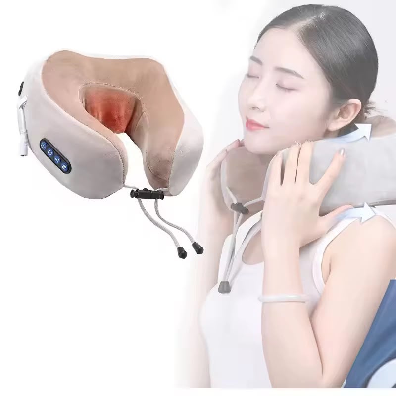 Heated Neck Massage Pillow